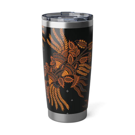 Batik-Style Double wall Insulation Tumbler 20oz