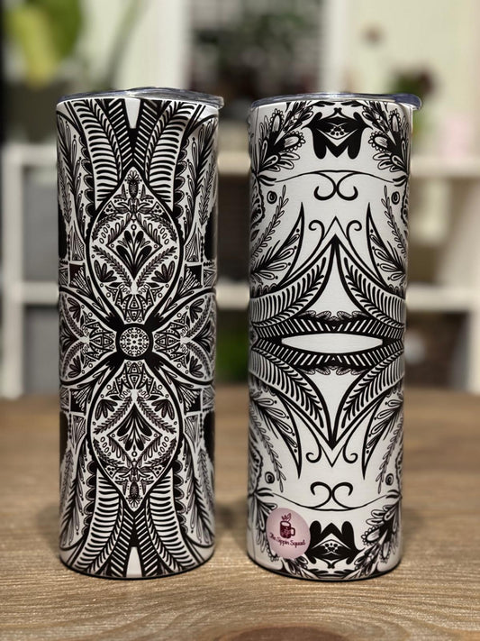 Batik-Style 20oz Skinny Tumbler