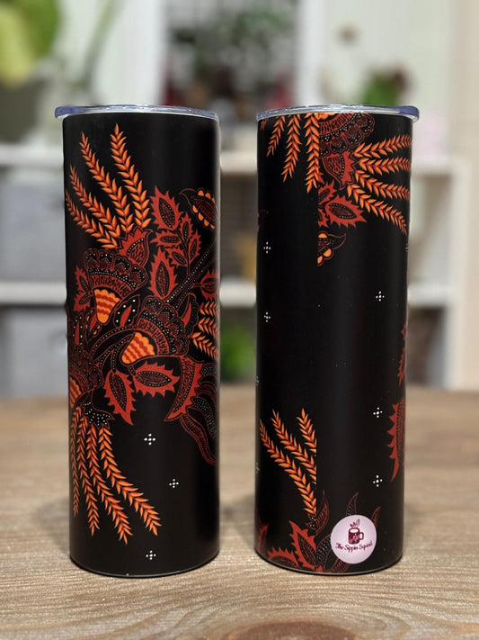 Batik-Style 20oz Skinny Tumbler