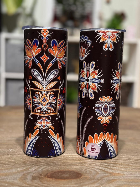 Batik-Style 20oz Skinny Tumbler